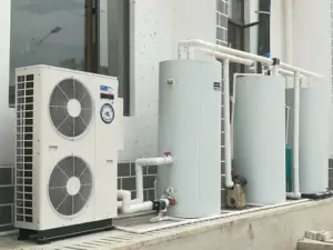 heat pump leaking water